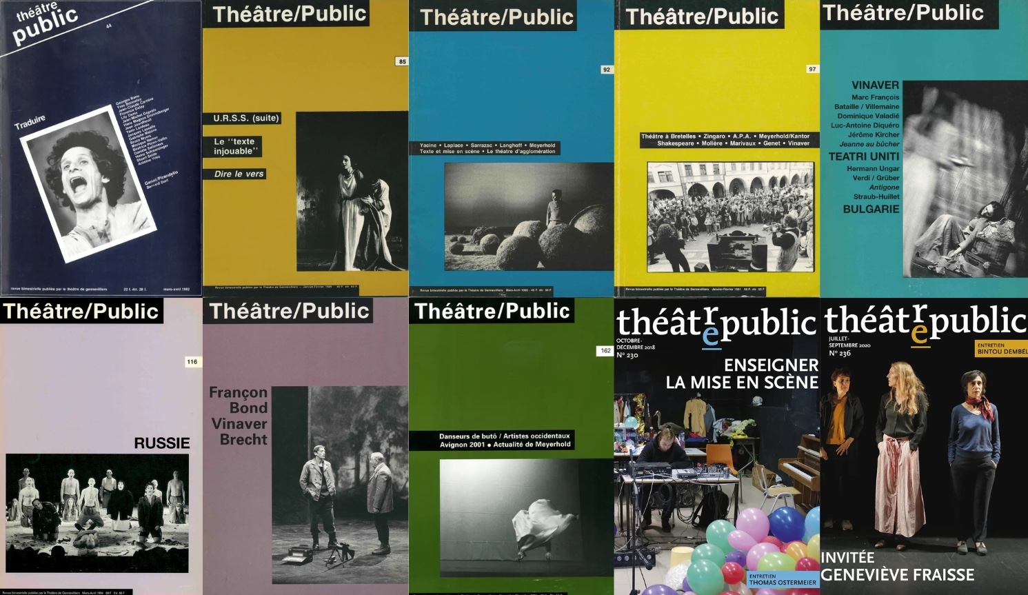 Théâtre/Public