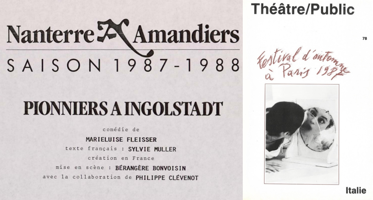 À propos de « Pionniers à Ingolstadt »
