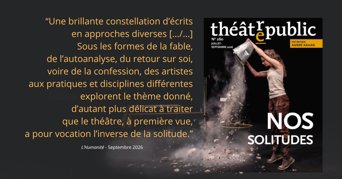 Théâtre/Public